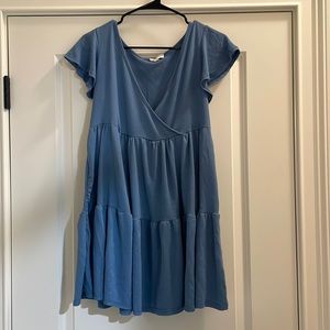 Baby Blue Babydoll/Tiered Dress
